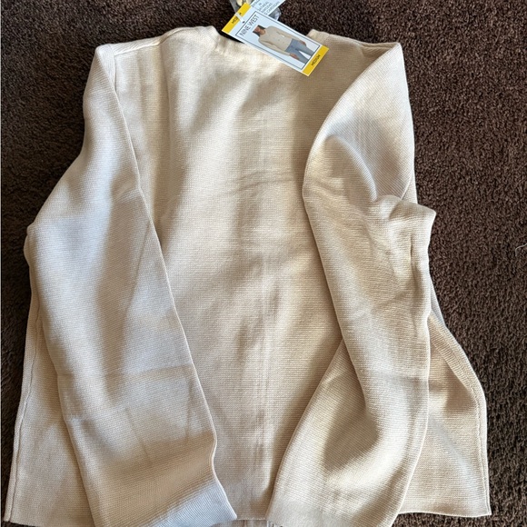 Nine West Beige Button-Up Cardigan - Picture 3 of 3